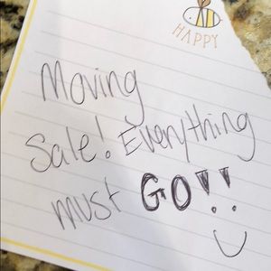 Moving Sale!